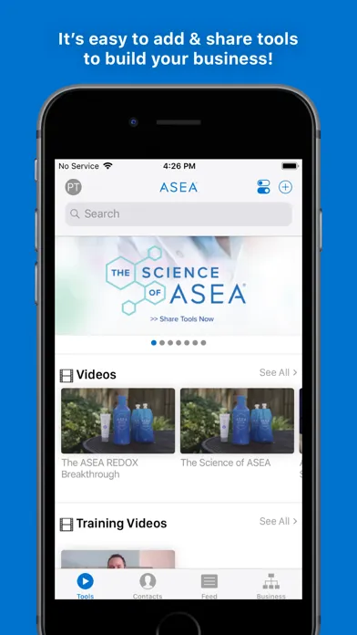 Screenshot di ASEA Connect 2.0